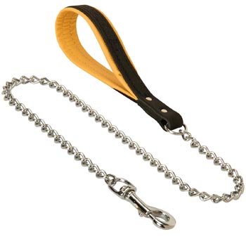 Multipurpose Leather Chain Dog Leash